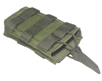 Подсумок под магазин АК / AR без клапана, хаки оксфорд
