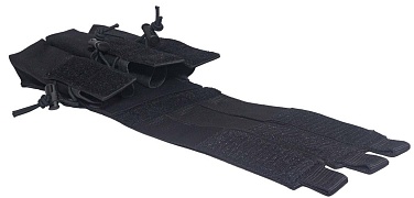 Подсумок Strike для 3 магазинов пистолета-пулемета ПП, черный кордура