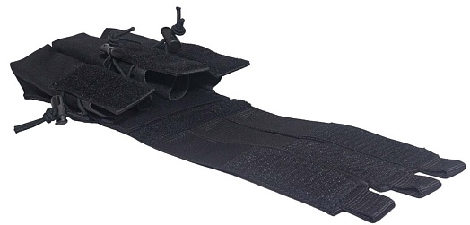 Подсумок Strike для 3 магазинов пистолета-пулемета ПП, черный кордура