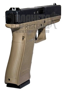 WE Пистолет Glock 17 gen.4, tan