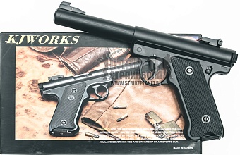 KJ Works Пистолет Ruger MK1, GreenGas