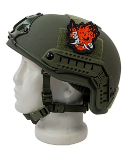 Нашивка Strike "Cyberpunk 2077. Группа Самурай / Samurai. Эмблема" 85 мм