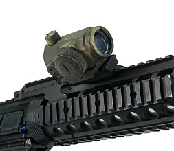 Планка - переходник Strike picatinny наклонная 45 градусов на RIS, пластик