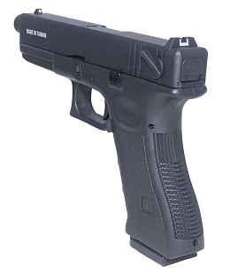 KJW Пистолет Glock 18, грингаз, резьба под глушитель (kp-18-tbc)