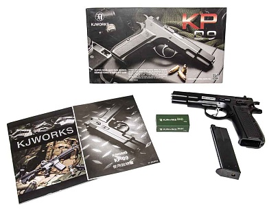 KJW Пистолет CZ-75, greengas (kp-09)