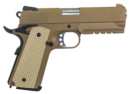 WE Пистолет Colt Desert Warrior 4.3, GreenGas, tan (WE-E011-T)