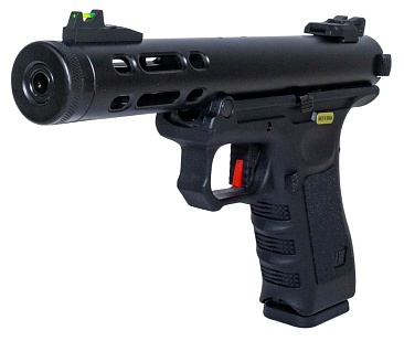 Пистолет WE Galaxy G Series BK , greengas (we-gx01a-bk)