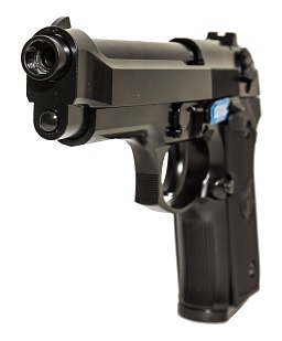 Пистолет WE Beretta M92 Gen. 2, greengas (we-m011-box-bk)