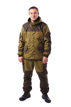 костюм экипирус горный ветрозащитный горка-3 на флисе 56-58 182-188 хаки