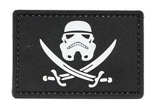 детальное фото Нашивка Zlo "Stars wars stormtrooper pirate" интернет-магазин "Планета страйкбола"
