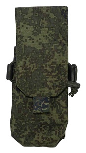 детальное фото Подсумок Strike под 2 магазина АК с клапаном, цифра кордура интернет-магазин "Планета страйкбола"