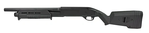 фото cyma дробовик cyma remington m870 укороченный, обвес magpul (cm355m bk)
