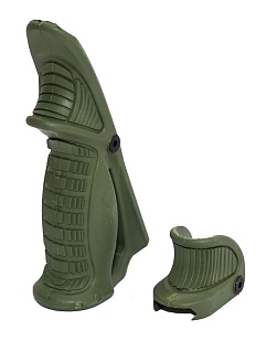 детальное фото для раздела Рукоятка на цевье Big Dragon PTK+VTS, олива (bd8994b) интернет-магазин "Планета страйкбола»