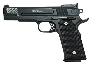 фото детально galaxy пистолет smith & wesson 945 с кобурой, спринг (g20+) интернет-магазин "Планета страйкбола"