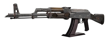 Подставка Strike для ММГ АК, Сайга, Вепрь 7.62х39 мм, черная, 3D печать пластик