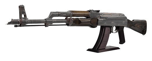 Подставка Strike для ММГ АК, Сайга, Вепрь 7.62х39 мм, черная, 3D печать пластик