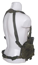 Разгрузочный жилет Strike честриг 3 ак, 1 утилитарный, 2 гранаты, цифра кордура