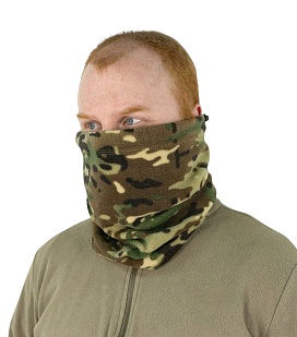 Баф Strike с утяжкой, укороченный, флис 280, мультикам