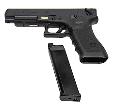 Пистолет WE Glock 35 gen.3 greengas (we-g009a-bk)