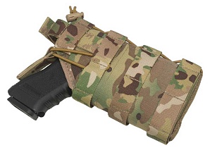 Кобура для пистолета c ЛЦУ/фонарем Strike правая, мультикам