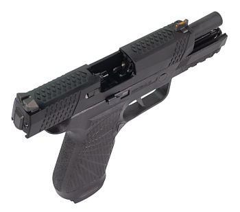 WE Пистолет Sig Sauer P-320 M18, greengas (WE-F008-BK)