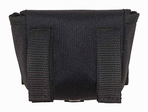 Подсумок Strike под ИПП с клапаном для крепления на пояс/рюкзак, черный кордура