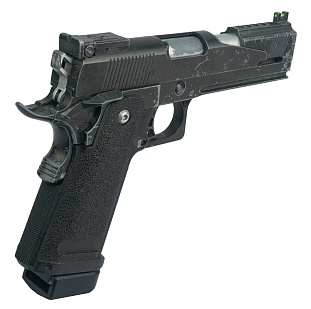 Пистолет WE Colt Hi-capa 5.1 CO2, травит, проблемная стрельба (Б/У)