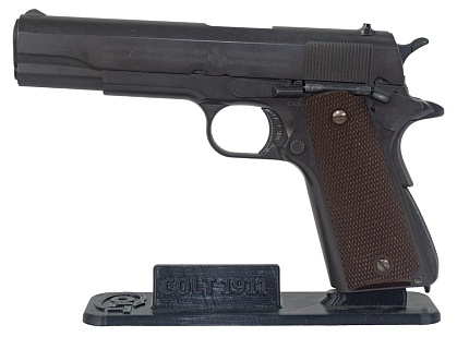 подставка strike для пистолета colt 1911, 3d печать пластик