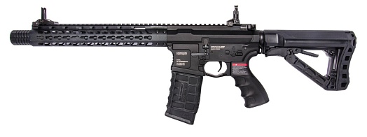 фото детально g&g автомат gc16 wild hog 12" (egc-wld-012-bnb-ncm) интернет-магазин "Планета страйкбола"