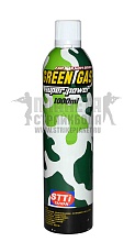 детальное фото для раздела STTI Green Газ с силиконом для пистолетов и винтовок с газовым приводом 1000 мл. интернет-магазин "Планета страйкбола»