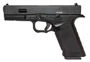 фото детально пистолет kwc glock 17 co2 черный интернет-магазин "Планета страйкбола"