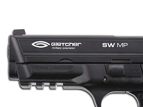 Gletcher Модель пистолета Smith&Wesson MP, металл, пневматический