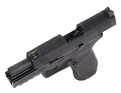 WE Пистолет Sig Sauer P-320 M18, greengas (WE-F008-BK)