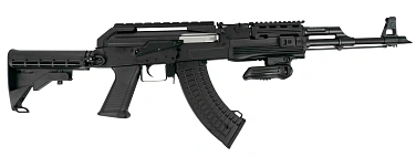 Автомат Cyma АК47 Tactical, тактический обвес (cm039c)
