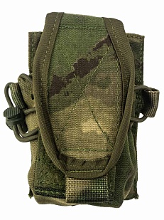 детальное фото Подсумок под рацию ССО ПРС 3 molle A-TACS FG Camo интернет-магазин "Планета страйкбола"