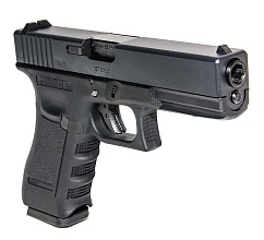 WE Пистолет Glock 17 gen.3, greengas (we-g001a-bk)