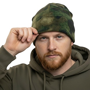 детальное фото Шапка Strike Хелико-280 флис р-р 58, A-TACS FG Camo интернет-магазин "Планета страйкбола"