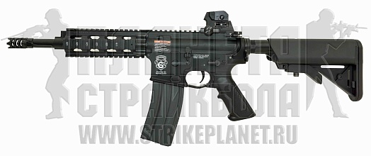 фото детально g&g автомат gr16 cqw rush, черный (egr-16p-rsh-bbb-ncm) интернет-магазин "Планета страйкбола"