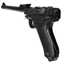 WE Пистолет Luger 'Parabellum' P08 8" Long, greengas (WE-P005)