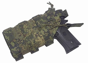 Кобура для пистолета c ЛЦУ/фонарем Strike левая, цифра