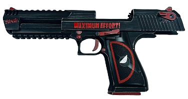 Пистолет Cybergun Desert Eagle L6 DeadPool Edition, greengas