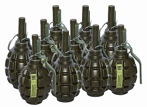 Граната PyroFX F-1 (S) горох страйкбольная, 10 шт