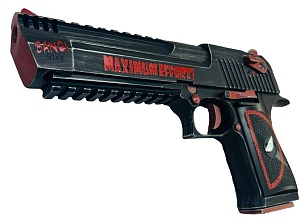 Пистолет Cybergun Desert Eagle L6 DeadPool Edition, greengas