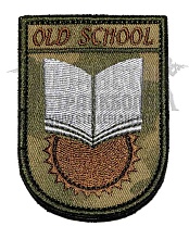 детальное фото Нашивка Zlo "Old school" мультикам интернет-магазин "Планета страйкбола"