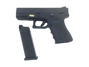 Пистолет WE Glock 23C gen.3 greengas (gp620b)