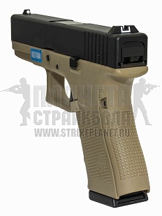 WE Пистолет Glock 19 Gen.4, tan (WE-G003B-TAN)