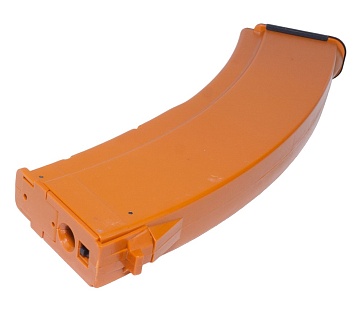 Магазин бункерный Cyma АК74 РПК 800 шаров с15, оранжевый (Б/У)