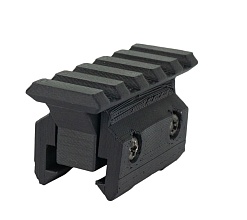 Планка picatinny Strike на АКС-74У 55мм, 3D печать пластик