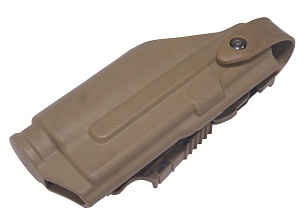 Кобура Glock 17 с фонарем без крепления, пластик, tan (Б/У)