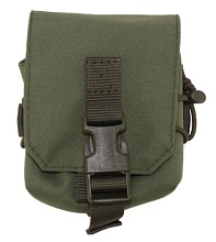 детальное фото Подсумок магазина СВД 2шт Strike, хаки кордура интернет-магазин "Планета страйкбола"